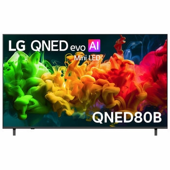 LG 75 Inch QNED80B EVO AI MINI LED 4K Smart TV 75QNED80BSA