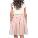 Zunie Girls' Dress - Ivory Rose