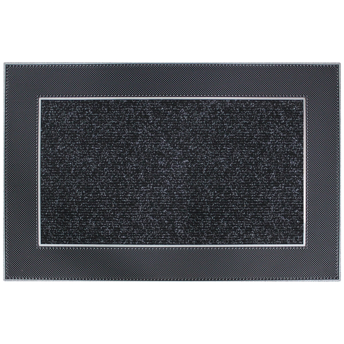 Modern Homes Rain Design Floor Mat 60X90cm Grey