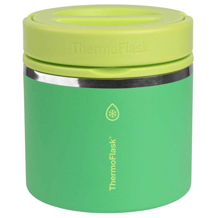 ThermoFlask 590ml Insulated Food Jar 2 Pack Green And Red