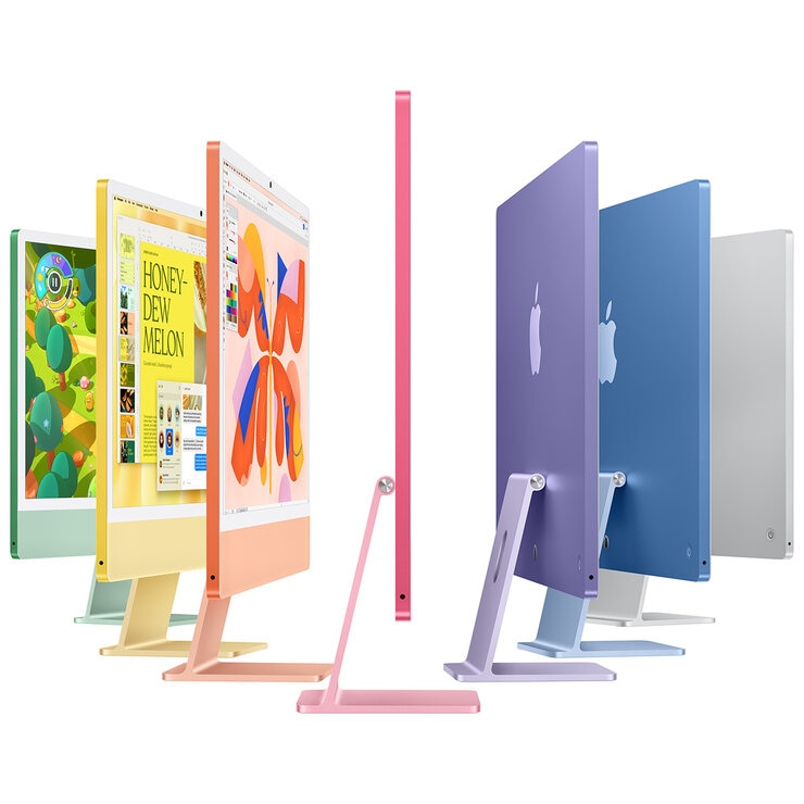 Mac 24 Inch With Retina 4.5 Display M4 Chip 8 Core GPU 16GB 256GB SSD Silver