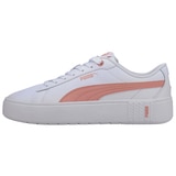Puma Women's Smash Platform Shoe - Pink/White