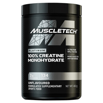 Muscletech 100% Creatine Monohydrate Unflavoured 402g