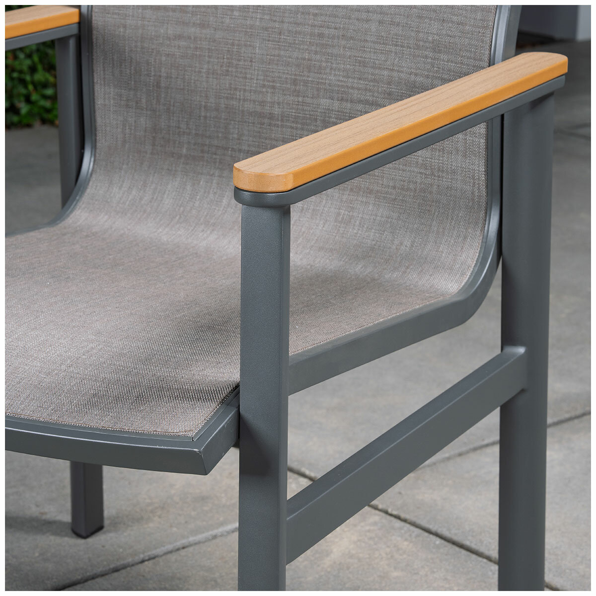 SunVilla Sara Sling Dining 7 Piece Set