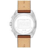 Coach Charter Saddle Leather Strap Blue Dial Men's Watch 14602741