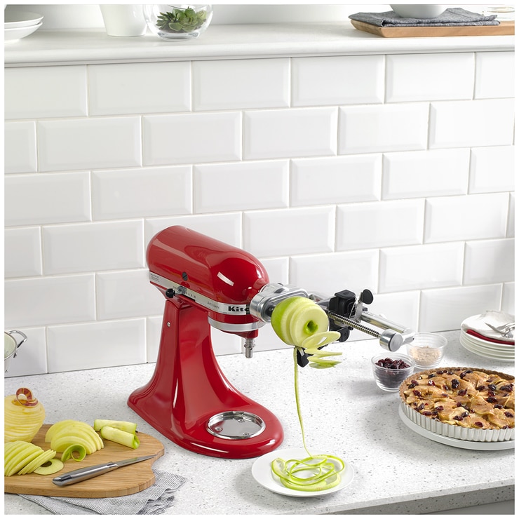 KITCHENAID 7 Blade Spiraliser Plus with Peel, Core & Slice KITCHENAID 7 Blade Spiraliser Plus with Peel, Core & Slice