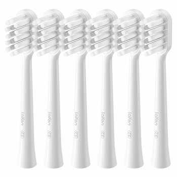 Laifen Gum Care Universal Brush Head 6 Pack White