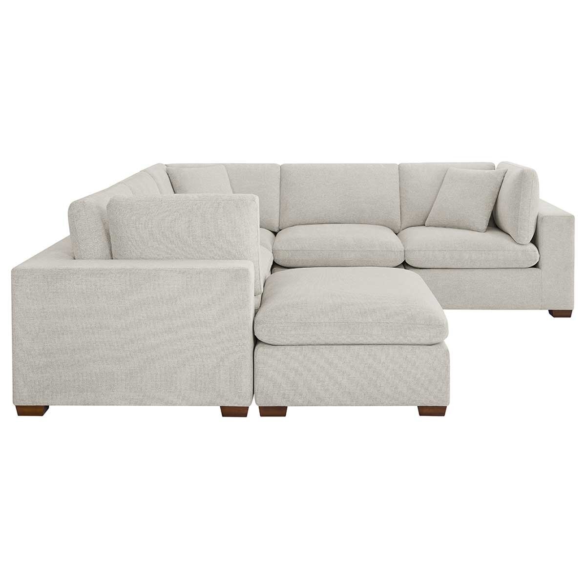 Thomasville 6 Piece Fabric Modular Sectional