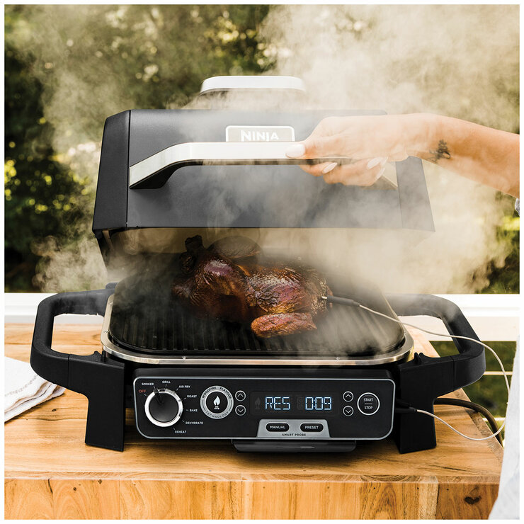 Ninja Woodfire Electric BBQ Grill and Smoker OG751ANZ