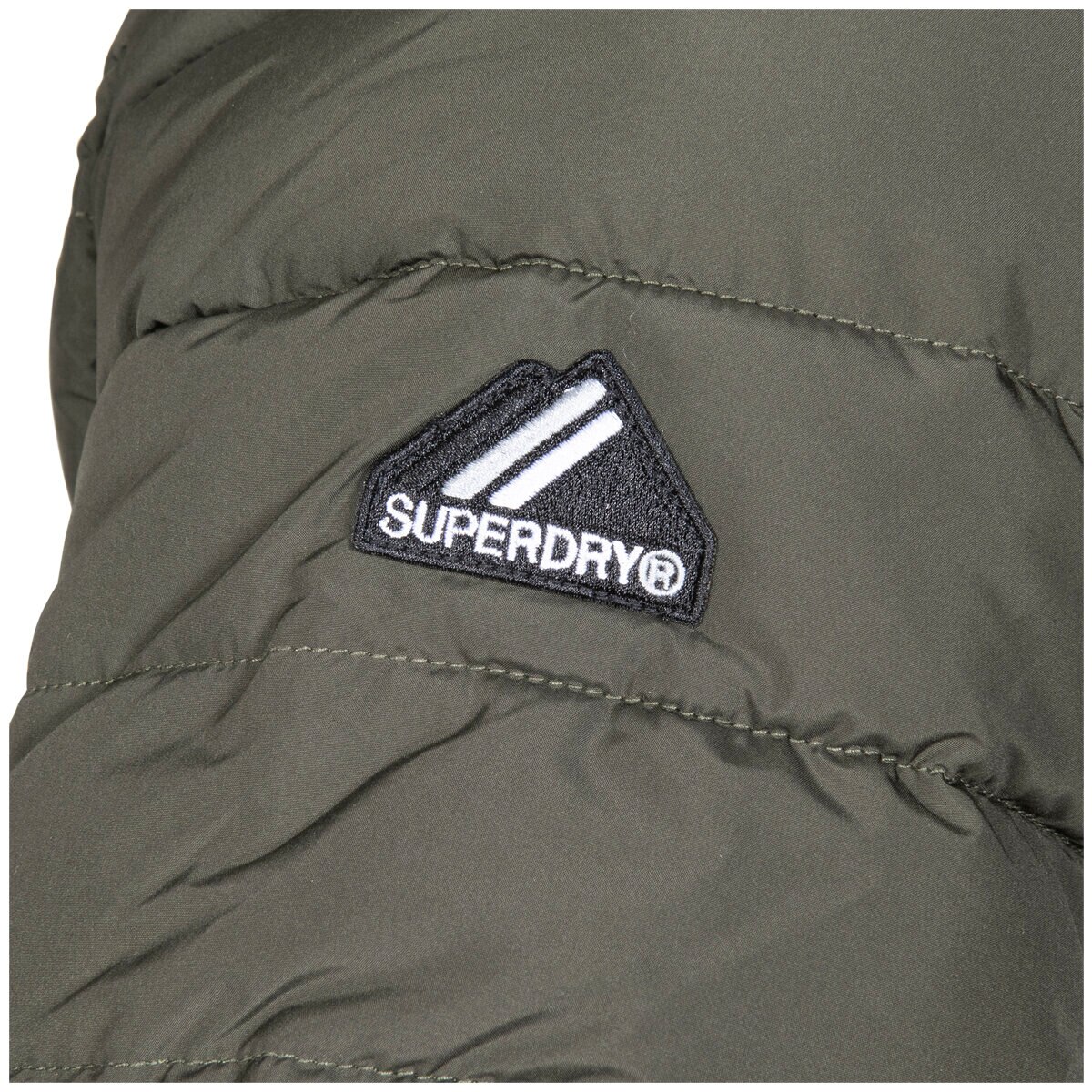 Superdry Men's Hooded Fuji Jacket Khaki