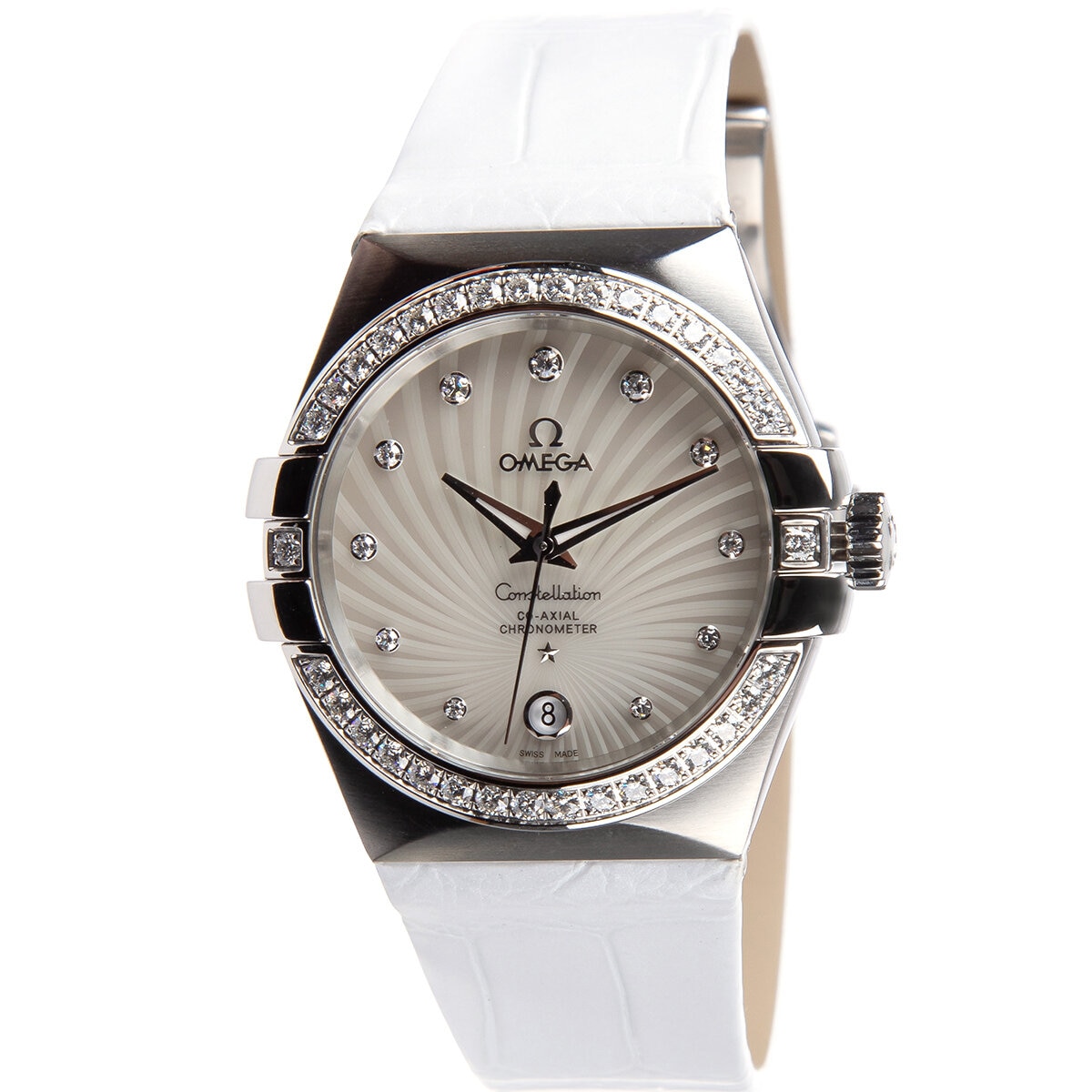 Omega Constellation Co-Axial Chronometer Women's Watch 123.18.35.20.55.001
