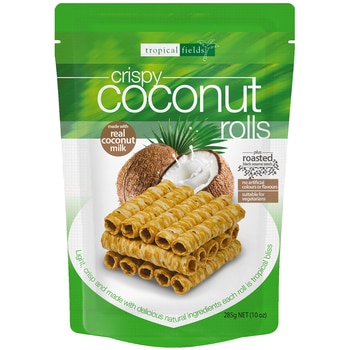 Tropical Fields Crispy Coconut Rolls 285g