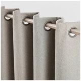 Piper Blackout Curtain Window Panel 2 Pack Beige