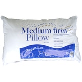 Kingtex Pillow 45x72cm White Medium Firm