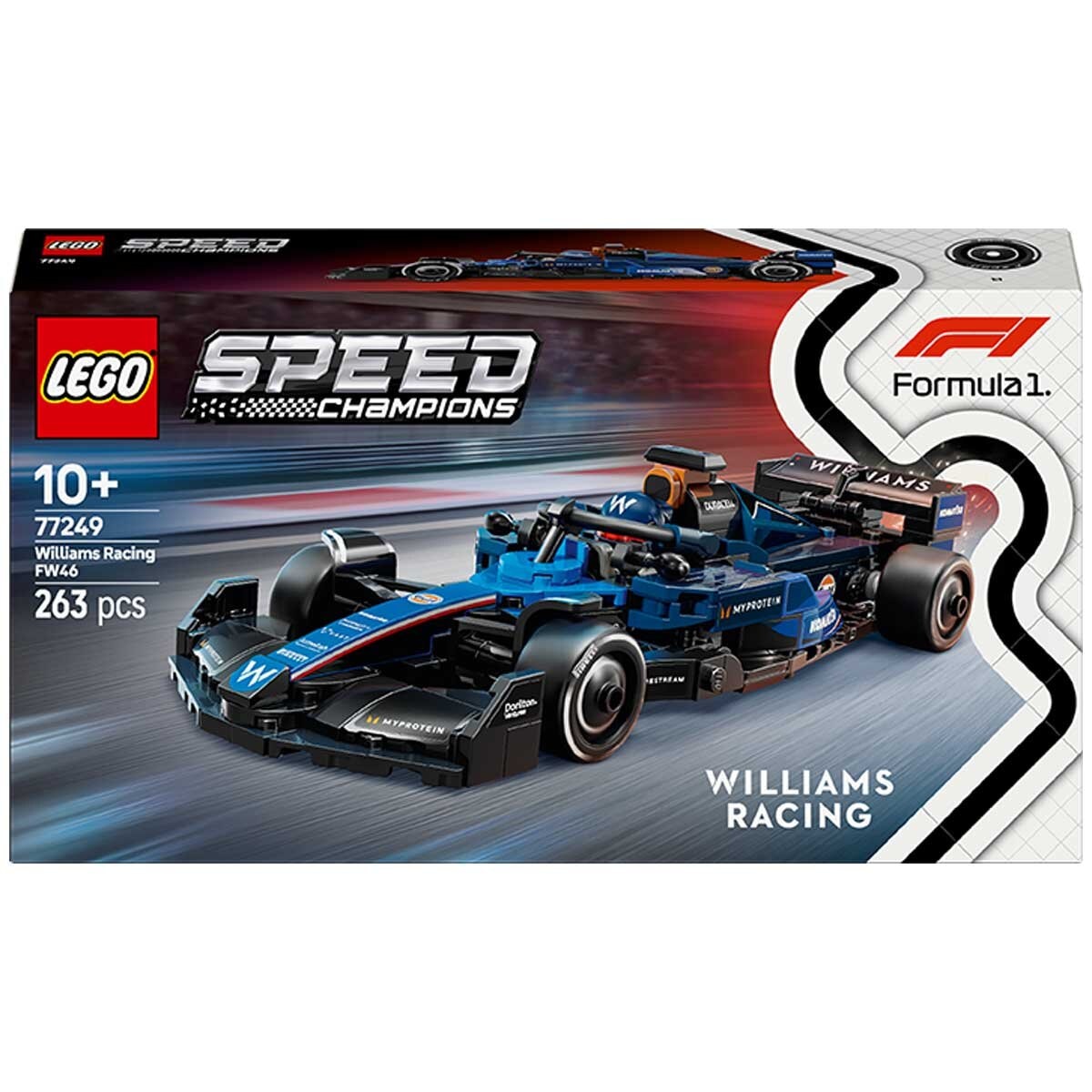 LEGO Speed Champions Williams Racing FW46 F1 Race Car 77249