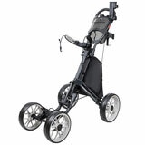 Incontro Sports CaddyCruiser One-Click Folding 4 Wheel Golf Push Carts Incontro Sports CaddyCruiser One-Click Folding 4 Wheel Golf Push Carts
