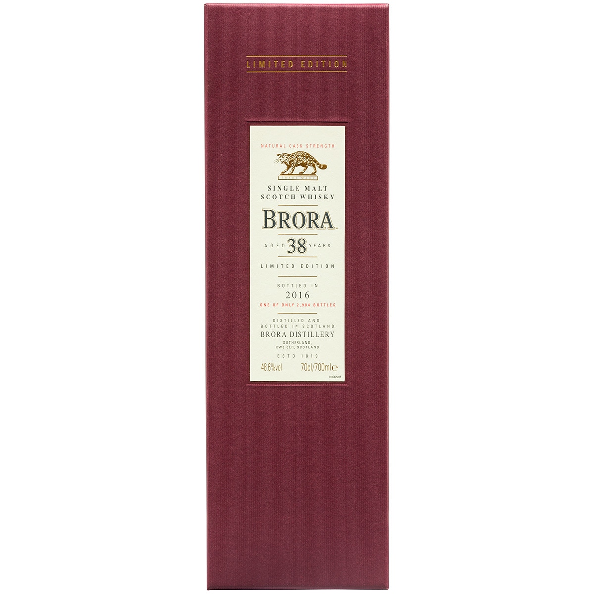 Brora 38 Year Old Single Malt Scotch 700mL
