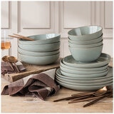 over&back Options Dinnerware 16 Piece Set
