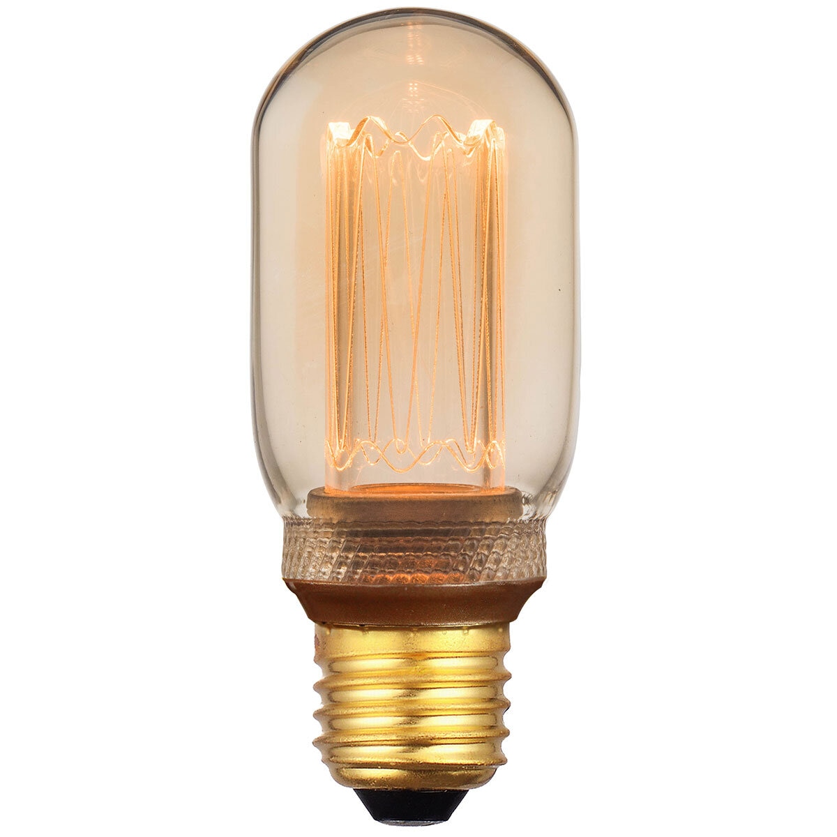 Nordlux Deco Retro T45 LED Filament Lamp Gold