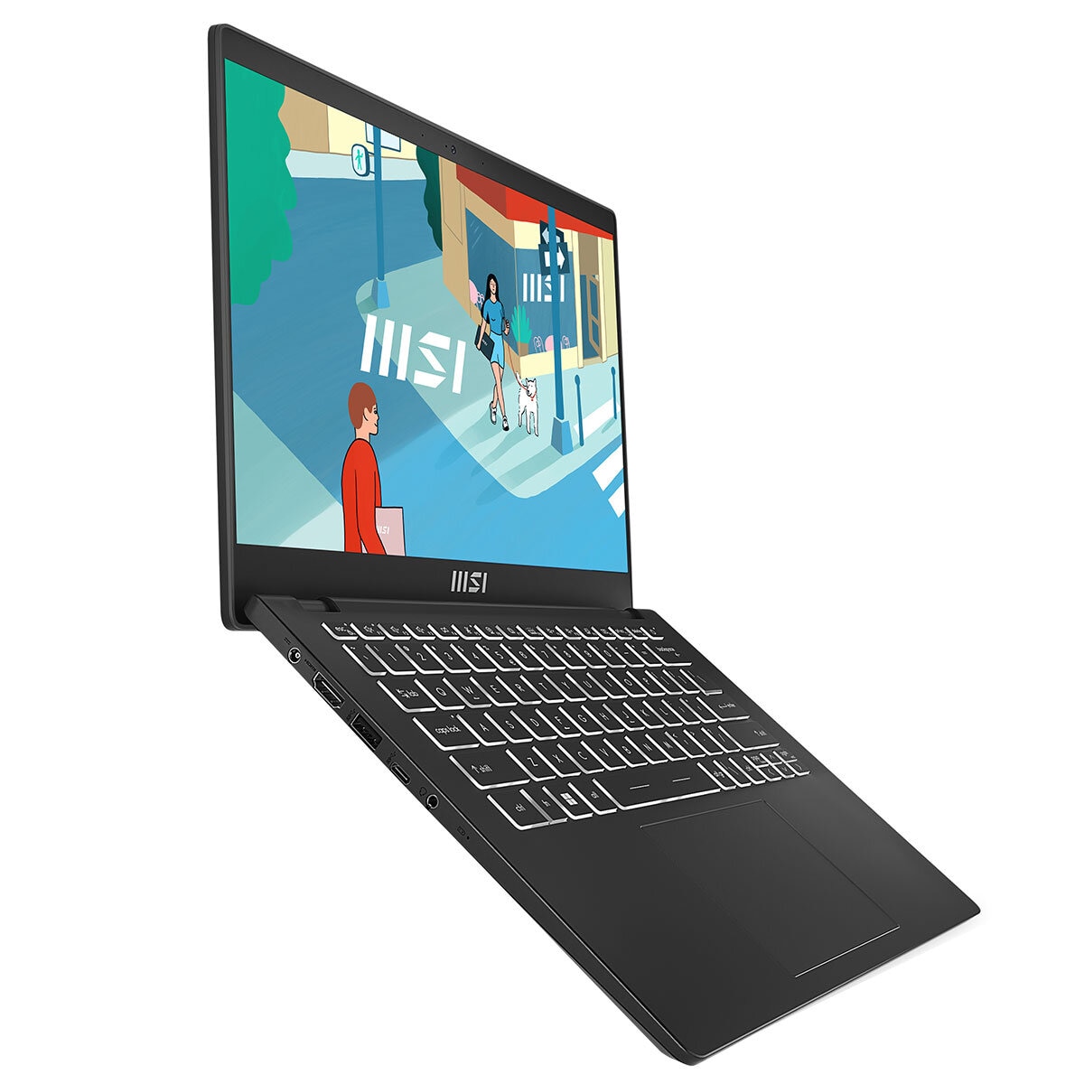 MSI Modern 14 Inch Laptop Ryzen 5 C7M-248AU