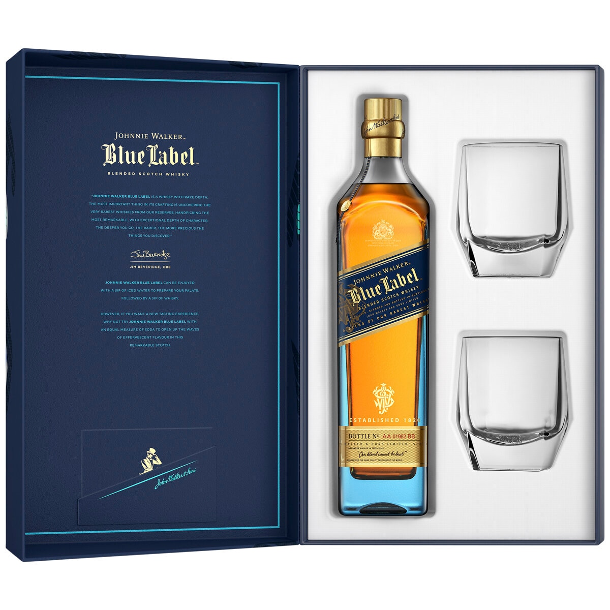 Johnnie Walker Blue Label Whisky Is Blend from Dormant