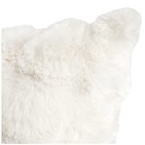 House & Home Luxe Faux Fur Cushion 55cm x 55cm Ivory