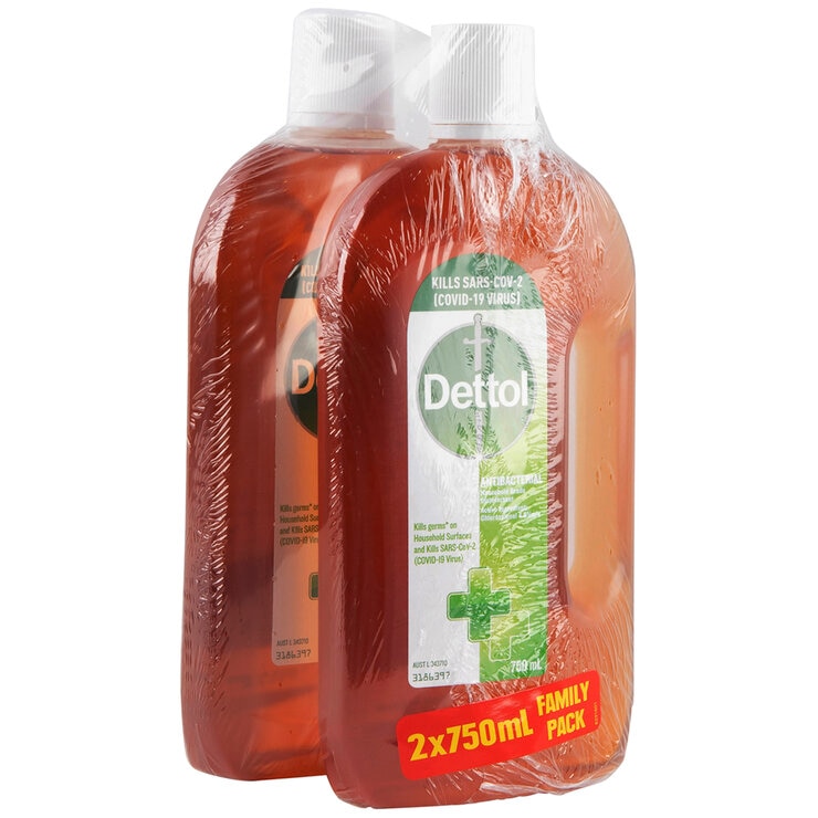 Dettol Antiseptic & Disinfectant 2 x 750ml