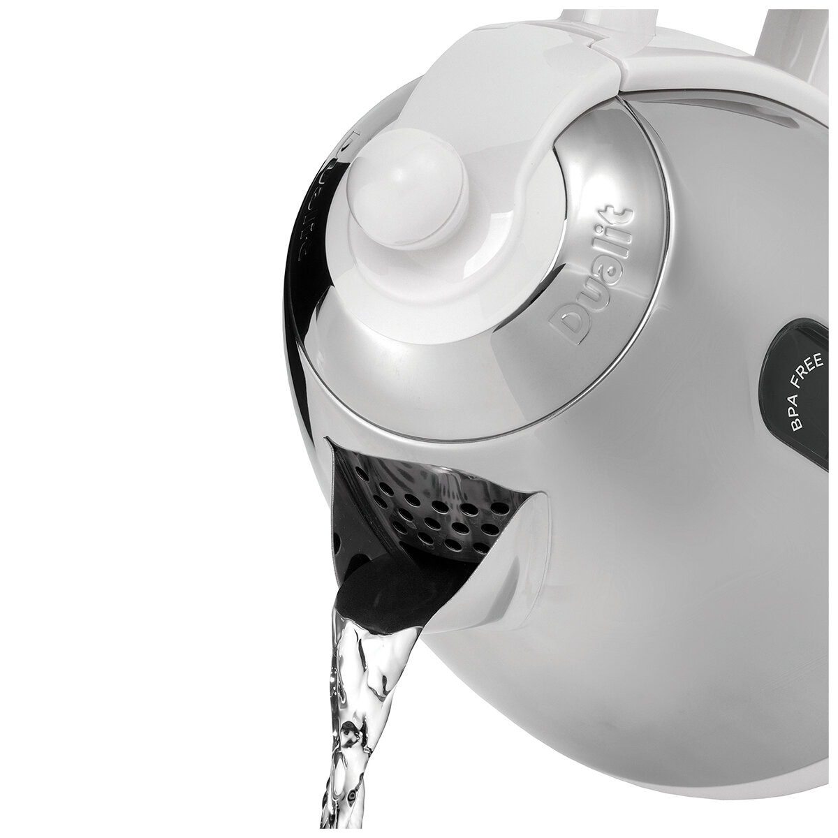Dualit Lite Jug Kettle 1.5L Gloss White DU72041