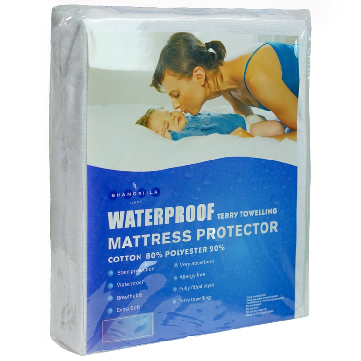 Ramesses Quilted Cotton Waterproof Mattress Protector Queen