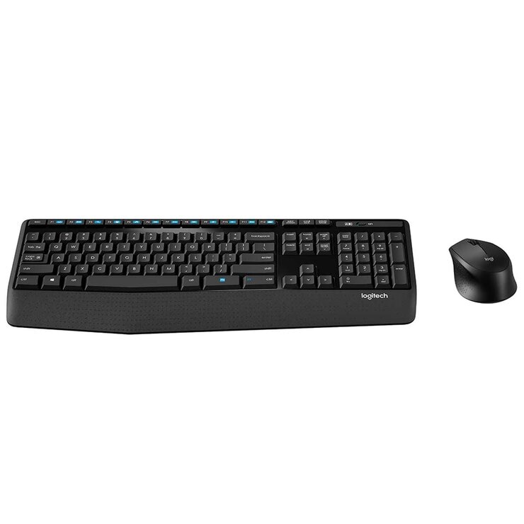 Logitech MK345 Wireless Keyboard And Mouse Combo And H340 Headset Bundle 920-012926