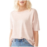 JAG S/S Linen Tee - Pink