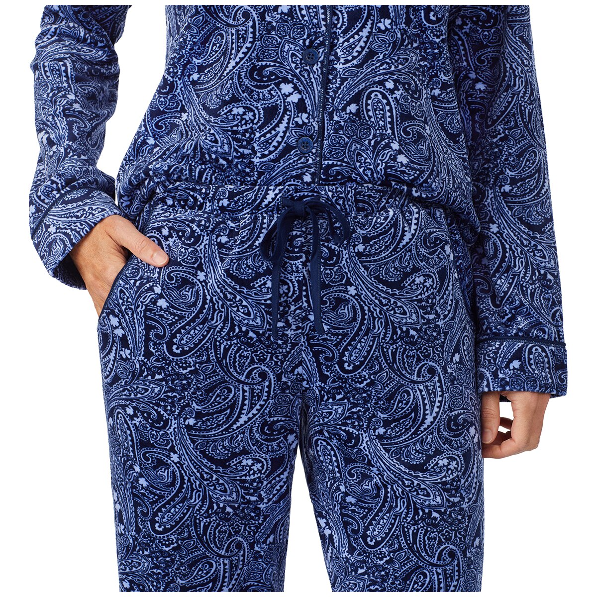 Carole Hochman Women's 2pc PJ Set - Blue Print