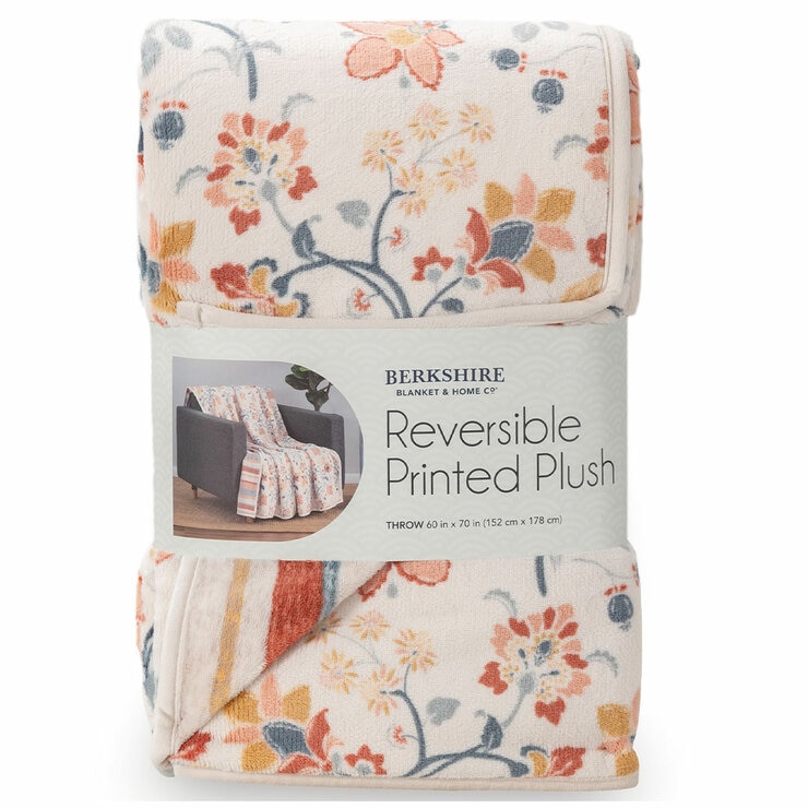 Berkshire Reversible Plush Throw