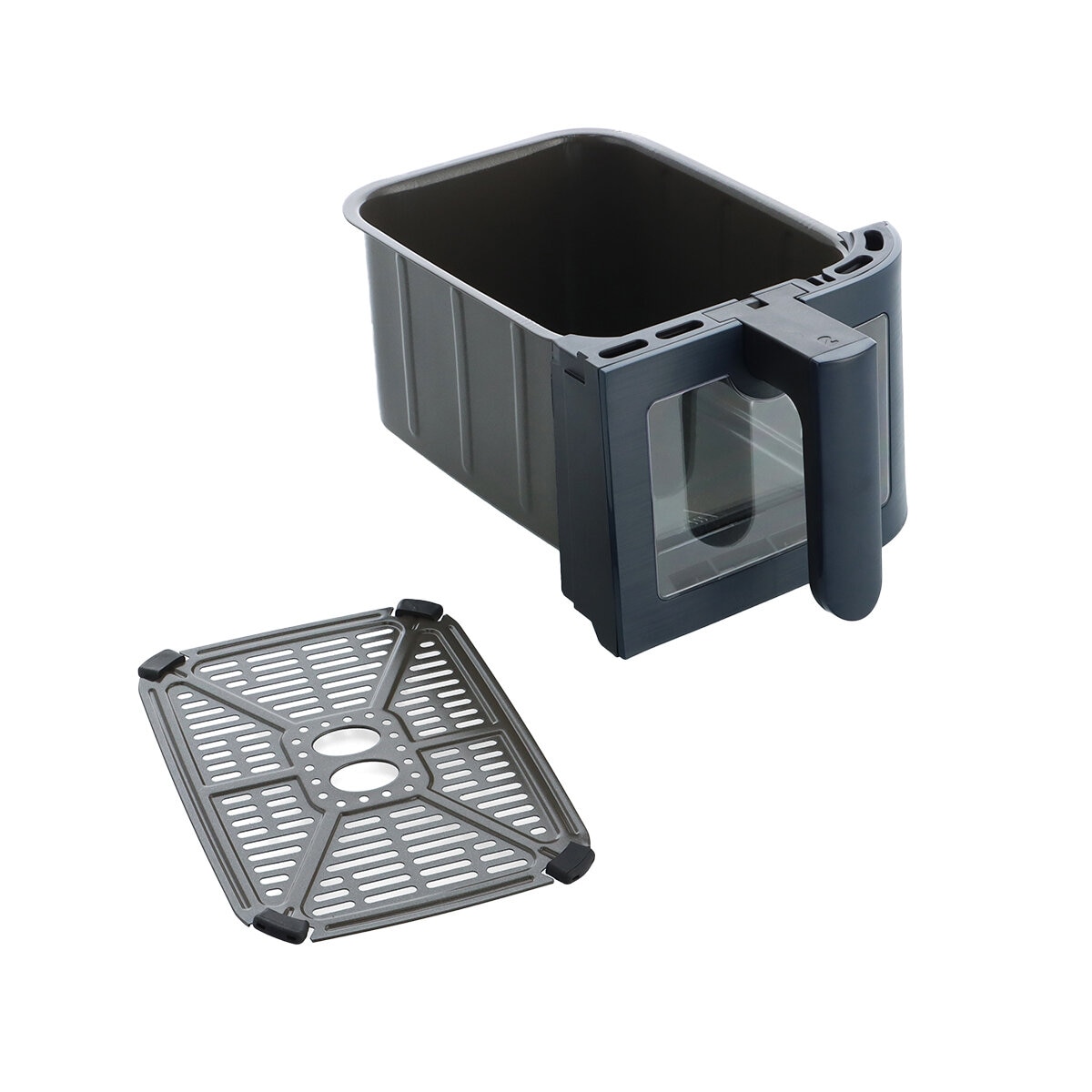 GreenPan Bistro Airfryer 2 basket CC009332-001 Oxford Blue