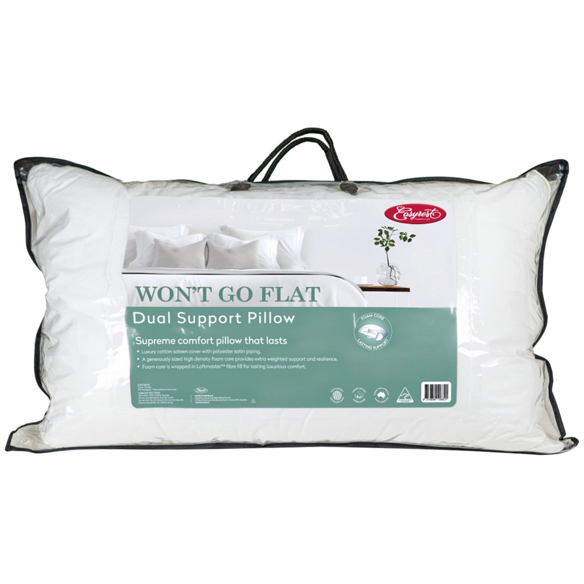 Easyrest Won't Go Flat Pillow