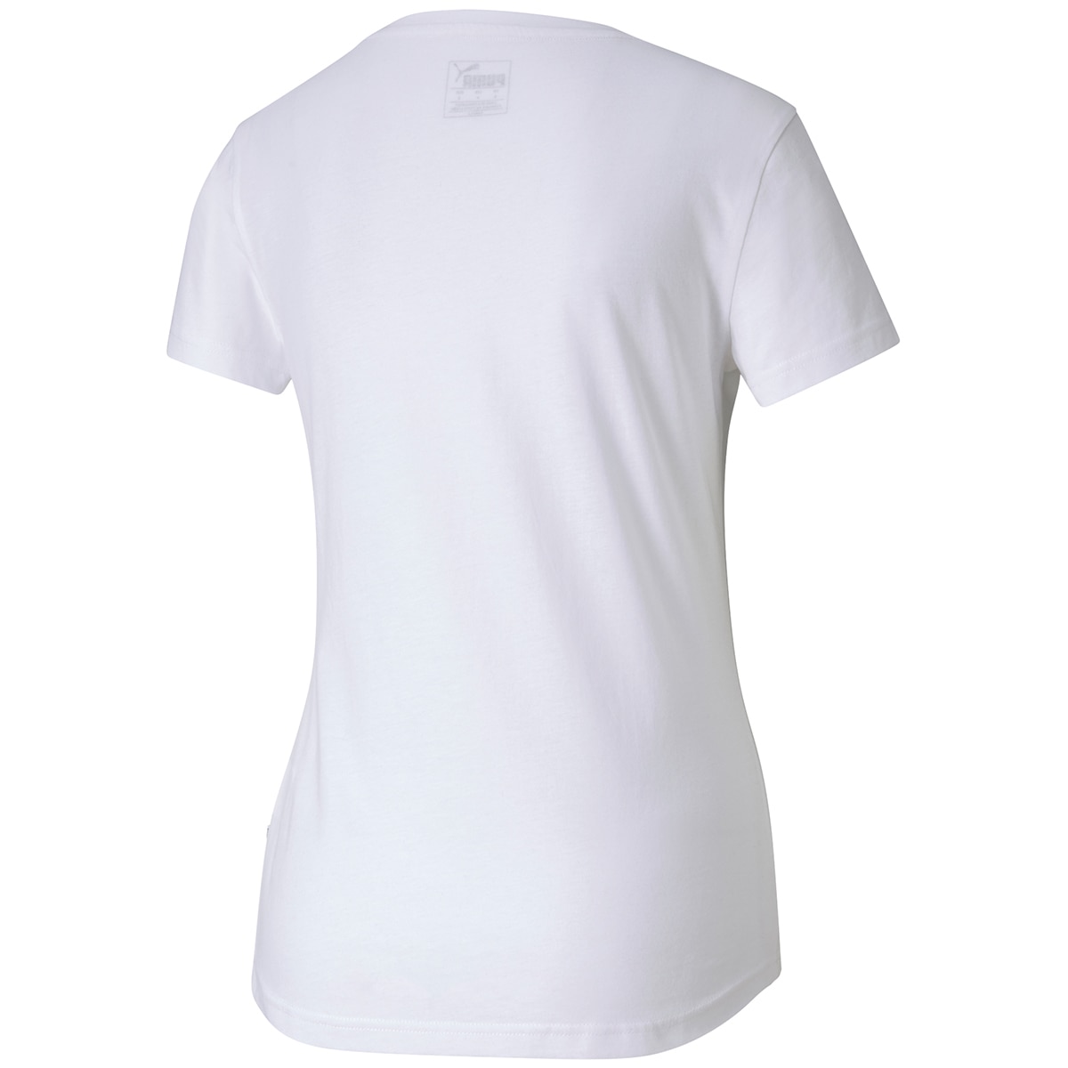 Puma-Women's Graphic Logo Tee - White