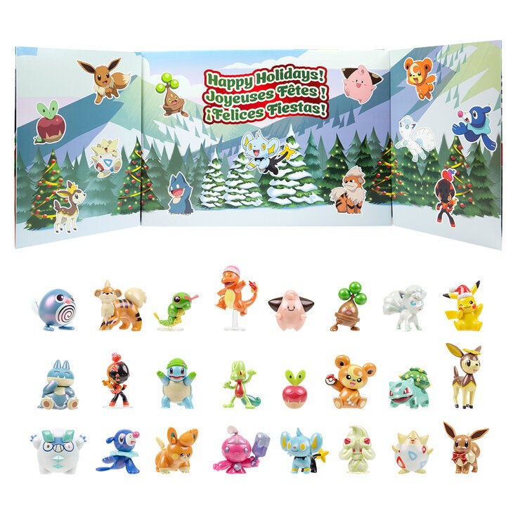 Pokemon 24 Day Advent Calendar Pokemon 24 Day Advent Calendar