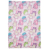 Squishmallows Snuggle Throw 127cm x 178cm Feeling Squishy