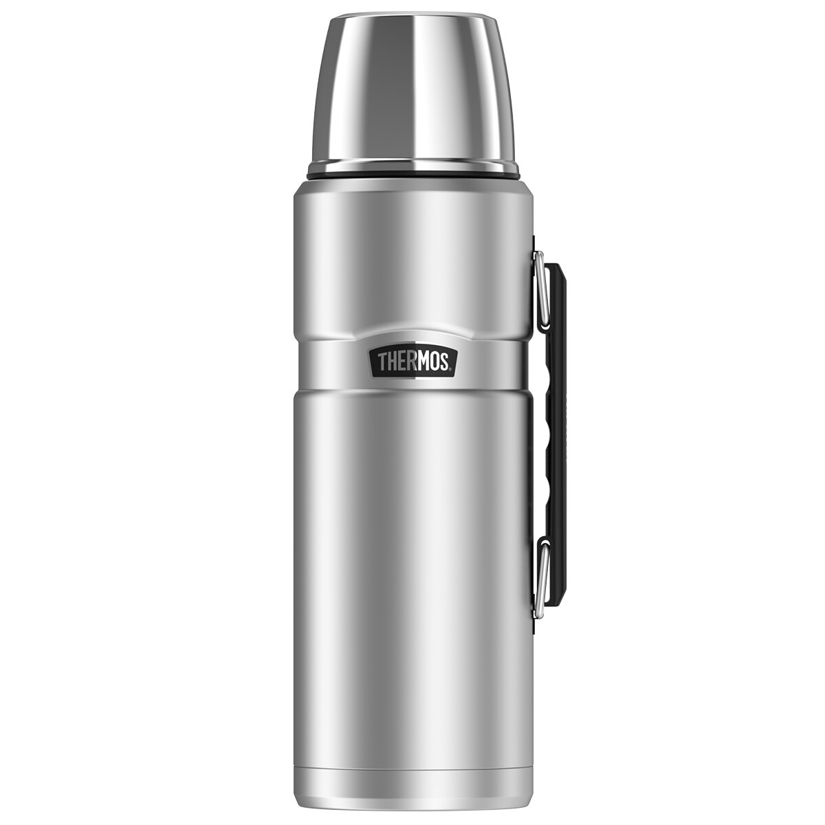 Thermos Stainless Steel King Insulated Flask 2L Silver
