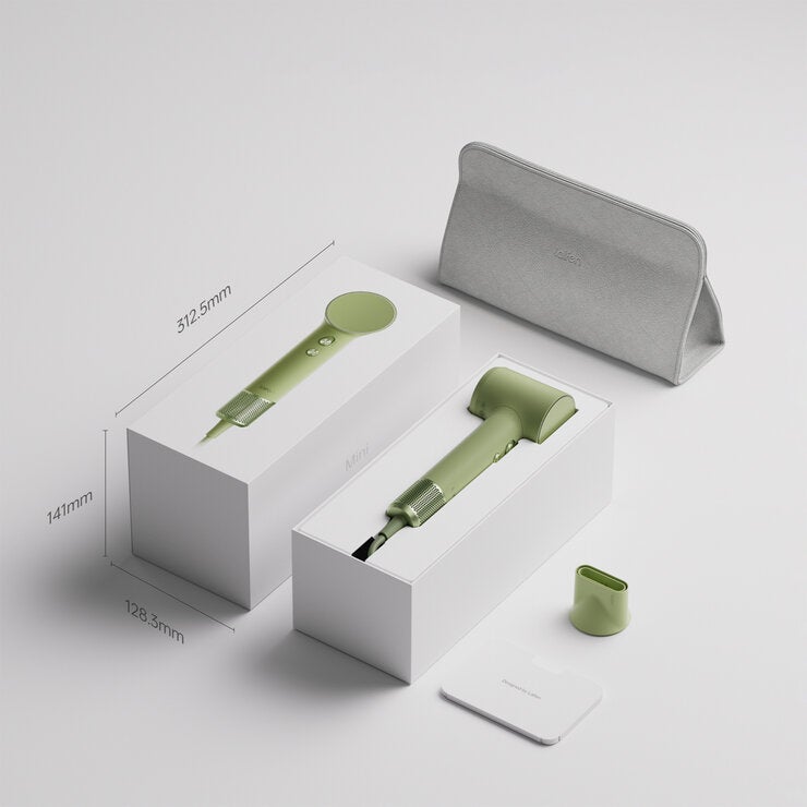 Laifen Mini Hair Dryer Green 1HD31SAUGR001 Laifen Mini Hair Dryer Green 1HD31SAUGR001