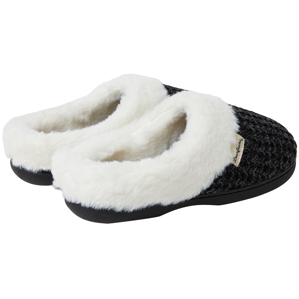 Dearfoam Women's Slippers Claire Black Costco Australia