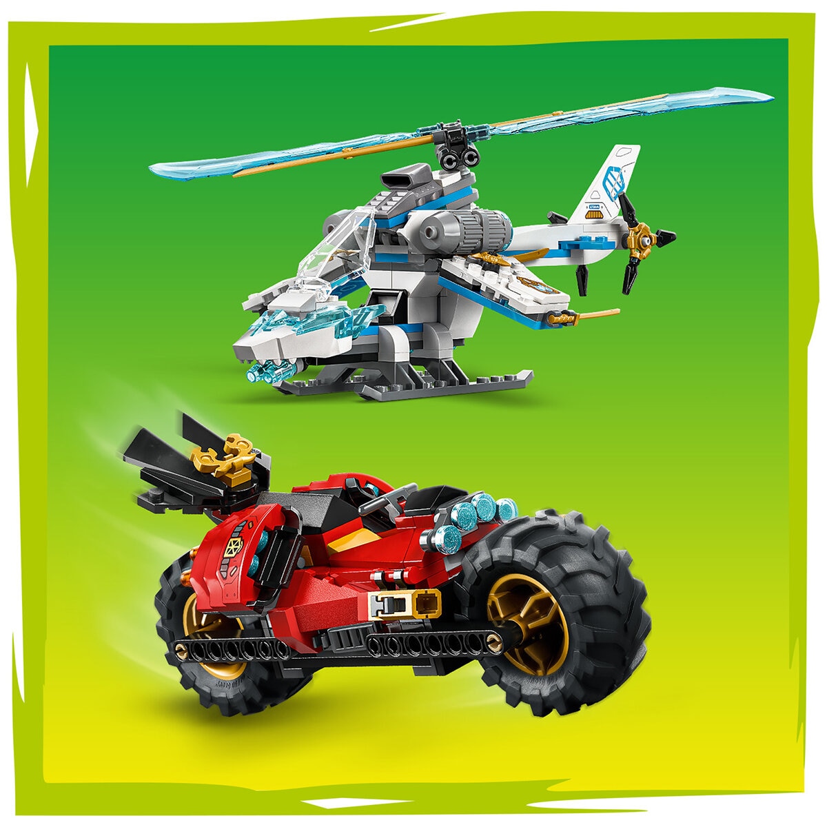 LEGO NINJAGO Ninja Vehicle Tree House Battle 71857
