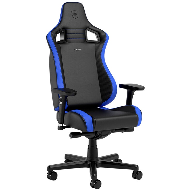 Noblechairs EPIC Compact Gaming Chair Black Carbon Blue