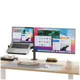 mbeat Activiva Dual-Screen Articulating Monitor Arm with Interchangeable Laptop Holder ACA-BMA-DLH01K