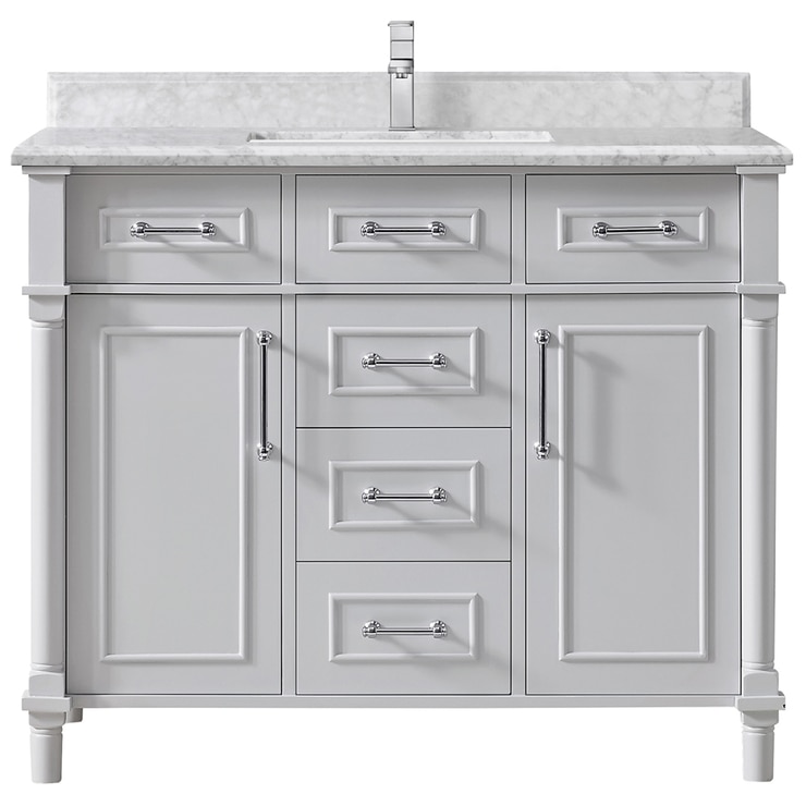 OVE Duchess 1067mm Dove Grey Vanity Costco Australia