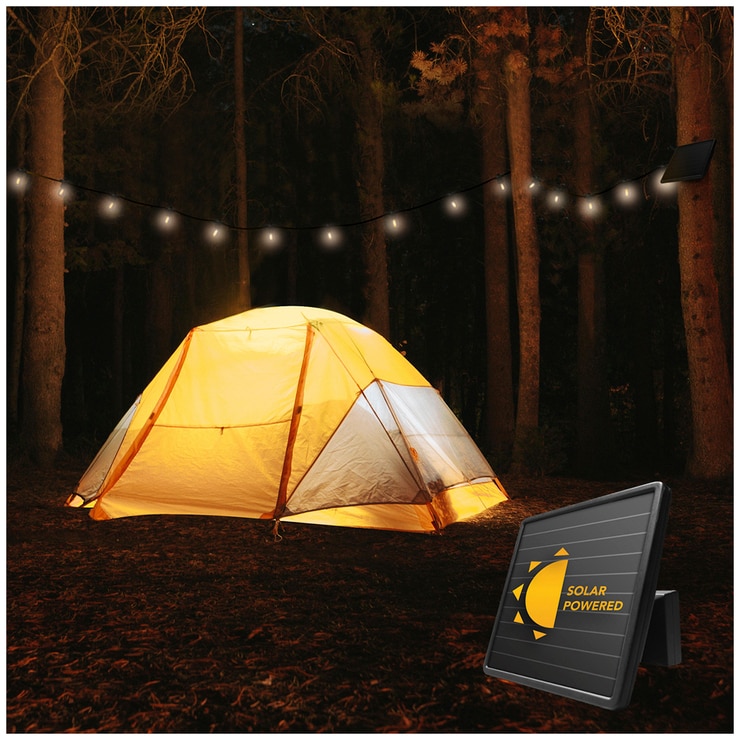 Sunforce 10.67 Metre 15 LED Solar String Lights with Remote Control