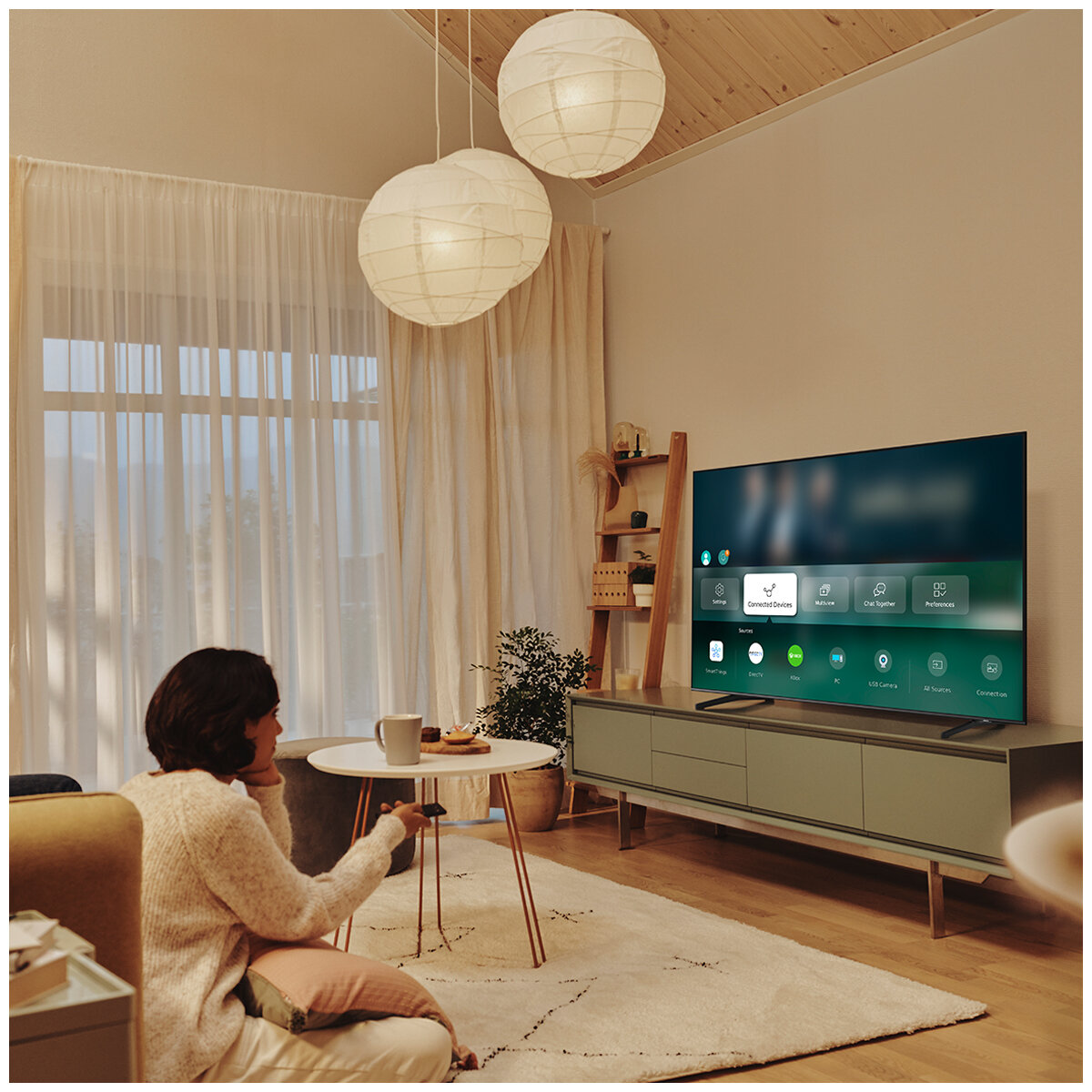Samsung 85 Inch BU8000 Crystal UHD 4K Smart TV UA85BU8000WXXY