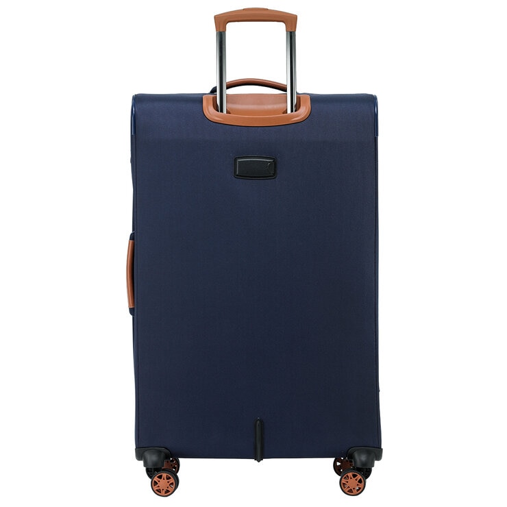 Tosca Park Avenue 3 Piece Luggage Set Navy Tan
