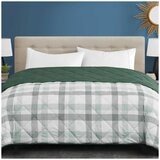 Season's Collection Down Alternative Blanket King Green