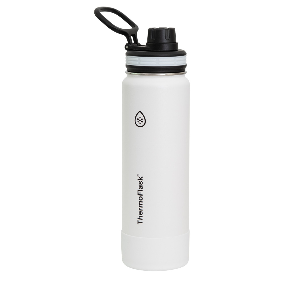 ThermoFlask Stainless Steel Insulated Water Bottle with Spout Lid 710ml